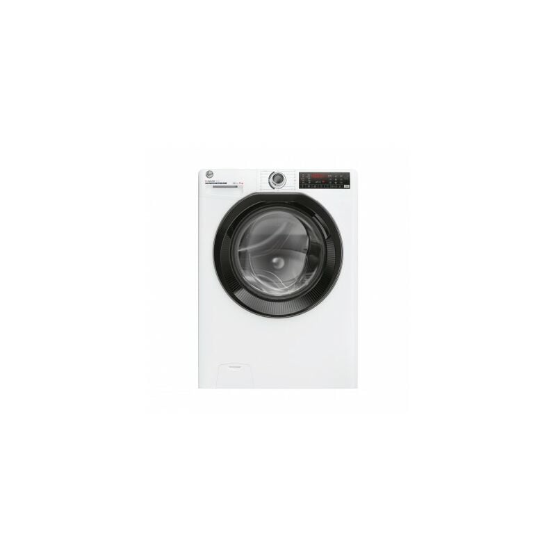 Image of H-wash 350 Lavatrice Slim 7kg, Classe A-10%, 1300 giri, Bianco, H3WPS4376TAMB6-S. Tipo di carica: Caricamento frontale. Capacità cestello: 7 kg,