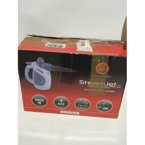 HOOVER - Nettoyeur vapeur portatif - 1000W - 4 Bars - Nettoyage naturel sans produit chimique - Défaut bouchon - Voir photos