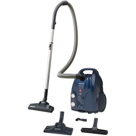 HOOVER SO30PAR Aspirateur Traineau Sac, Puissant 650W, Grande Capacité 3,2 L, Maniable, Léger, 72 dB + Brosse Parquet
