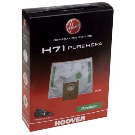 Hoover - stofzuigerzak h71 purehepa - verp. 4st. - 35601069 - 8016361819221