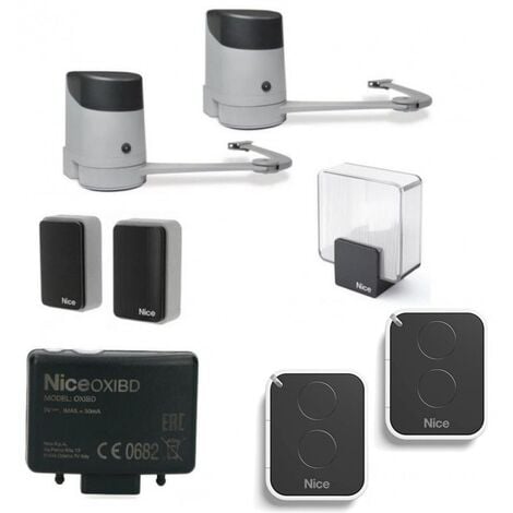 HOPP-Kit Automatisierung für Gelenkflügeltore 24V NICE HOPPBDKCE