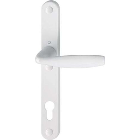 HOPPE 1/2 Profiltür-Garnitur New York 1810/3346SN Aluminium F9016 ( 3000203615 )