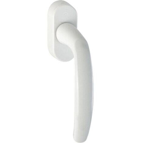 HOPPE 10760943 Atlanta Poignée de fenêtre 90 ° VK 7 x 32-42 mm Blanc RAL 9016