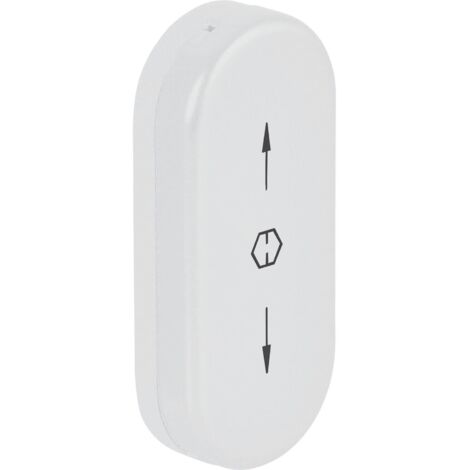HOPPE 1721504 Rosetta in Alluminio Bianco