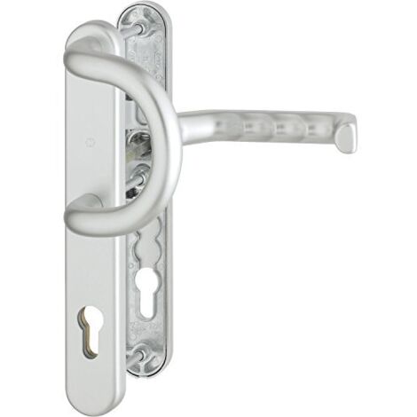 HOPPE 3071470 Liverpool-Set di Ricambio per Porta di casa, PZ 92 mm, Colore Argento