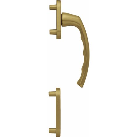 HOPPE Balkontürgriff-Halbgarnitur LIÈGE - außen hoch, bronze