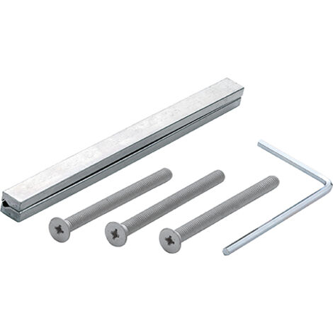 HOPPE® Befestigungsset für Schutz-Türgriffgarnituren ES1 (Griff/Griff), VK 10 mm, DIN 965, Stiftlänge , Türdrücker, Haustür