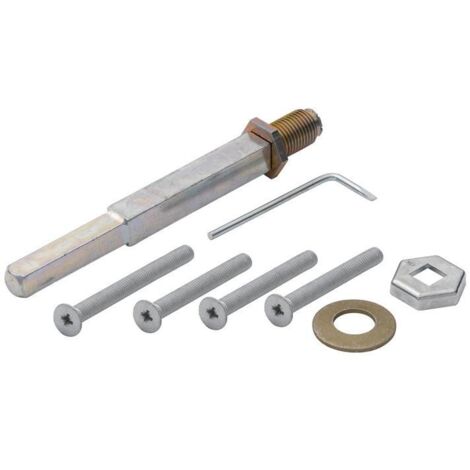 HOPPE® Befestigungsset für Schutz-Wechselgarnituren ES1/ES2 (Knopf/Griff), VK 10/8 mm, 12114480
