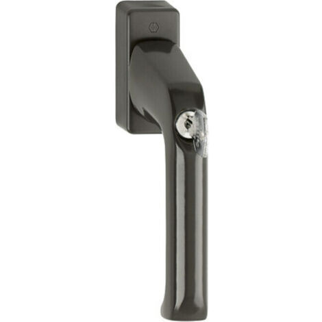 HOPPE DK-Fenstergriff abschließbar,London 013S/U34, 7/32 F8019