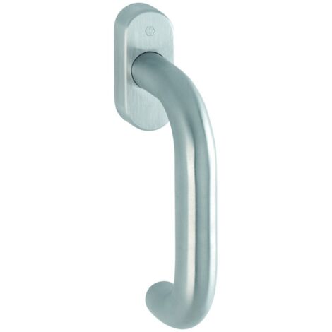 HOPPE DK-Fenstergriff Paris E038/U30 mit ovaler Rosette VK7x35,F69