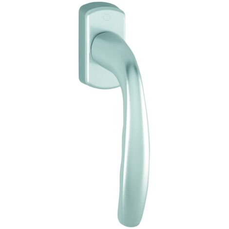 Hoppe DK-Fenstergriff, Stand., VK7, ALU, 0810/U10, New York, mit VKstift, verd. verschr. , F1