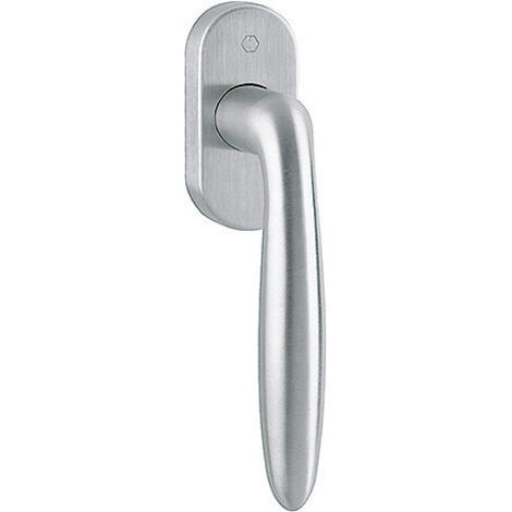 Hoppe DK-Fenstergriff, Verona E0800/US956, mit ovaler Rosette, VK7x20-30, F69