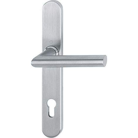HOPPE® Drücker-Halbgarnitur mit Schmalschild Amsterdam E1400F/3357SN, Edelstahl, 3730261