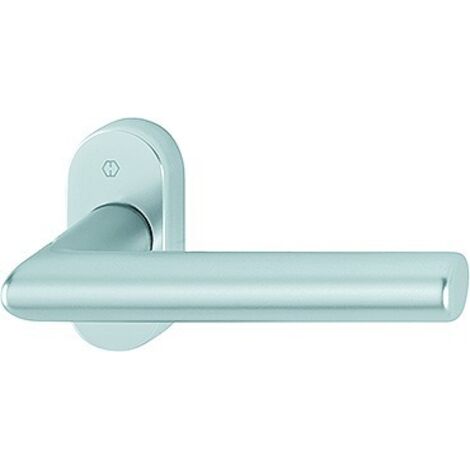 HOPPE® Drücker-Halbgarnitur ohne Schlüsselrosette Amsterdam 1400F/55, VK8, ohne Stütznocken, Aluminium, 3430508