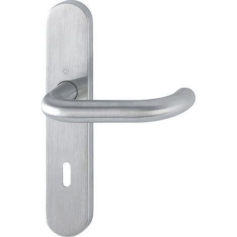 HOPPE® Drückergarnitur mit Langschild Paris E138/353H, Edelstahl, 11536639