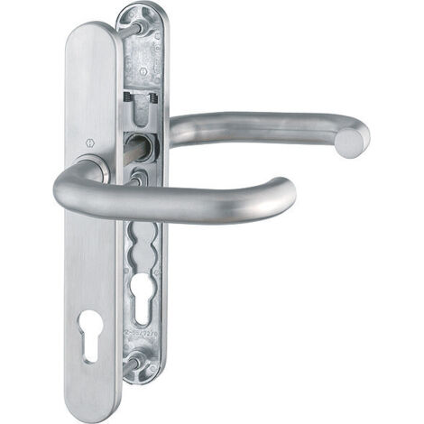 HOPPE® Drückergarnitur mit Schmalschild Paris RD-E138GF/3357N, Edelstahl, 3335236