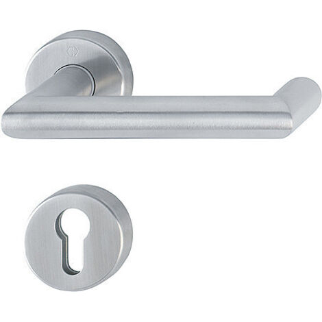 Hoppe Drückergarnitur Rotterdam FS-E1401/42H/42HS, PZ, 9, F69, TS 40-65