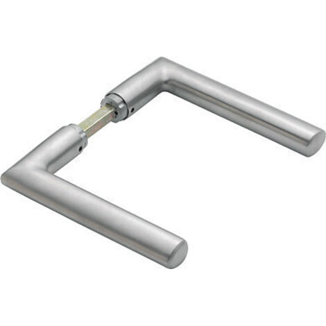 HOPPE® Drückerpaar Stockholm GD-E1140Z, Edelstahl, 3581568