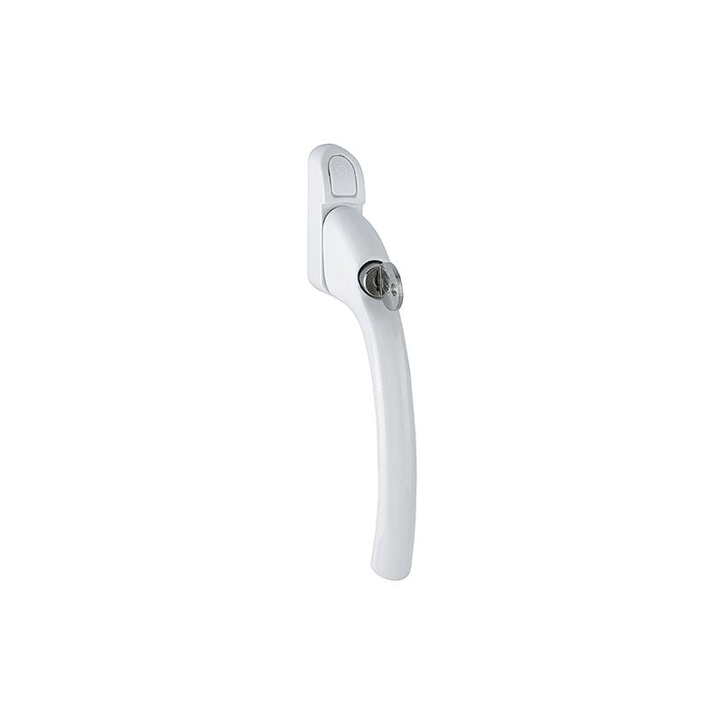 Duraplus Tokyo Espagnolette Window Handle 138 x 17mm White - White - Hoppe