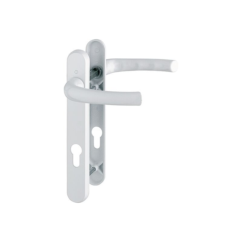 Hoppe Duraplus Tokyo Handle Set 220mm Traffic White