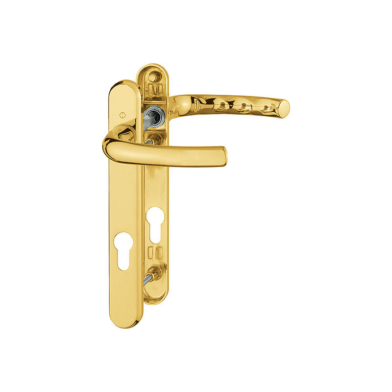 Hoppe - Duraplus Tokyo Lever Set 220 x 30mm Polished Brass