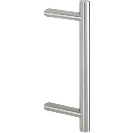 HOPPE E5011 - Maniglia a barra, in acciaio inox opaco, versione dritta, per porta di casa, 2011053