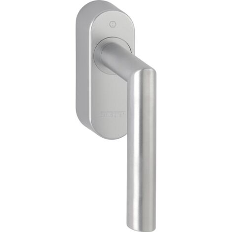 HOPPE Fenstergriff Amsterdam E0400/FR-408 Edelstahl matt 20 - 30 mm eFenstergriff - 11628224