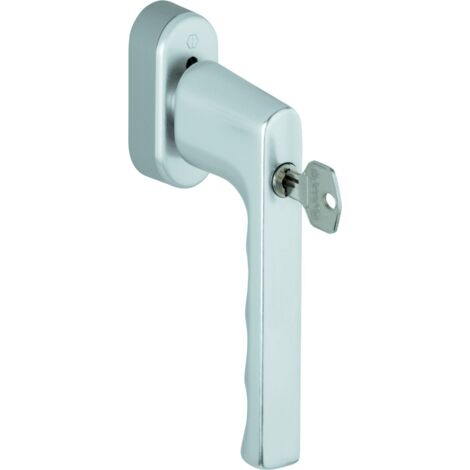 HOPPE Fenstergriff Hamburg,  0700S/UD9020,  Aluminium