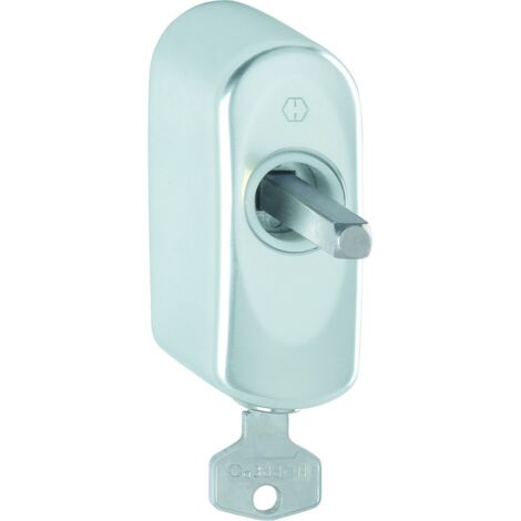 HOPPE® Fenstergriffrosette abschliessbar AUS950S 100NM TBT4, Aluminium, 11634248