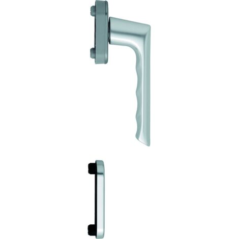 HOPPE® Fenstertürgriff-Halbgarnitur Brest 0739/U26/49PNS, innen, Aluminium, 11812680