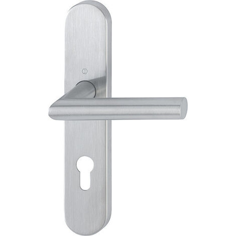 HOPPE® FH Drückergarnitur mit Langschild Amsterdam FS-E1400/353H, Edelstahl, 11536135