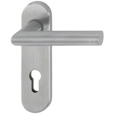 HOPPE® FH Standflügelgarnitur mit Kurzschild Amsterdam FS-E1400F/353K, Edelstahl, 1774489