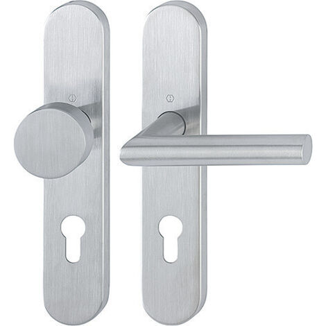 HOPPE® FH Wechselgarnitur mit Langschild Amsterdam FS-E58/353H/1400, Edelstahl, 11536238