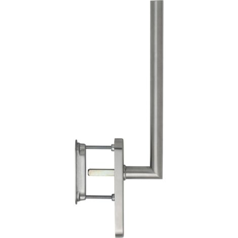 HOPPE Hebeschiebegarnitur AMSTERDAM mit Muschelgriff UG, L 285 mm,Edelstahl matt