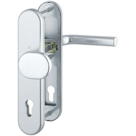 HOPPE HT-Schutz-Wechselgarnitur Langschild,PZ,10/92,Bonn 86G/3331/3310/150 naturfarbig