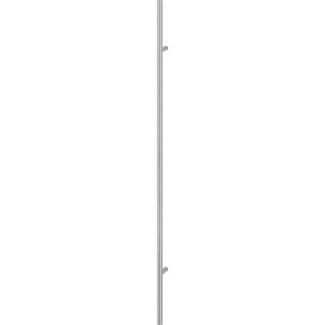 HOPPE HT-Stoßgriff E5011,gerade L1800, Durchmesser 30 Edelstahl matt