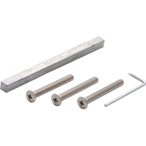 HOPPE kit de fixation D/D goupille rapide 2410/3410 garnitures de protection de béquilles 8 x 125 mm ( 3000209231 )