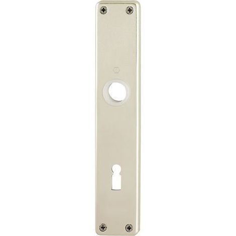 HOPPE Langschild 202SP BB Entf. 72mm L.215mm B.40mm Alu F2 neusilber