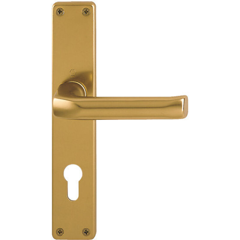 HOPPE® Drückergarnitur mit Langschild London 113/202SP, Aluminium, 6797369