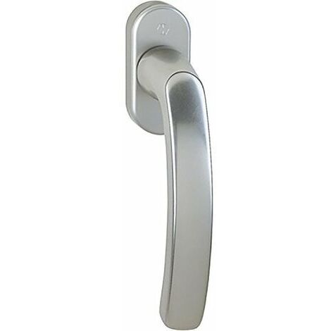HOPPE Luxembourg VarioFit 10761612 - Maniglia per finestra, 7 x 32 mm, 42 mm, argento anodizzato