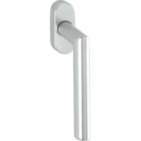HOPPE maniglia per finestra Amsterdam – Secustik, VK 7 x 32 – 42 mm, argento anodizzato., 1 pezzo, 102202067
