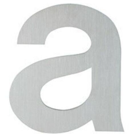 HOPPE OA-Hausnummer E610-621 Buchstabe a Edelstahl matt