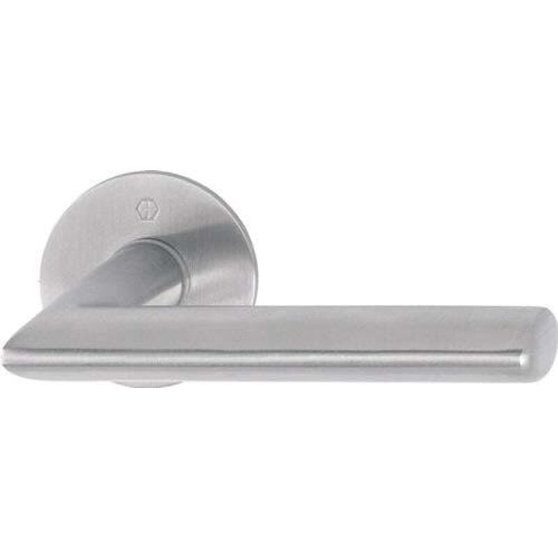 Hoppe - Paire de béquilles de porte Stock.E1140Z/849N va F69 avec rosaces de béquilles vk 8mm - 3746983