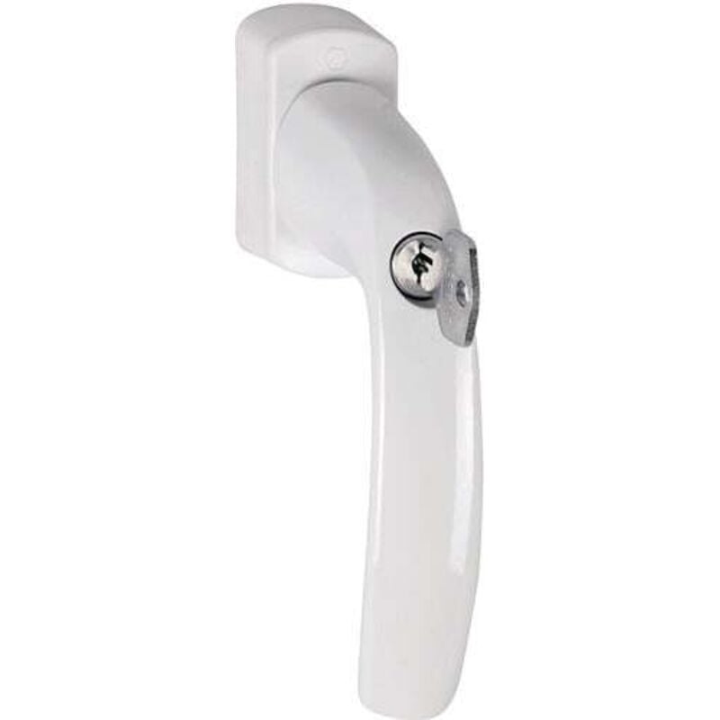 Poignée de fenêtre Hoppe SecustikVariofit ny 0810S/US10 100Nm Alu.F9016 VK7 verrouillé - 10764240