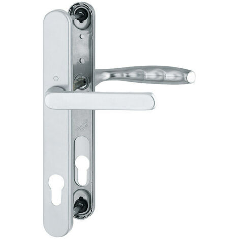 Hoppe Profiltür-Garnitur New York 099KH/3346/1810 Alu. F1 PZ f. TS 67-72mm
