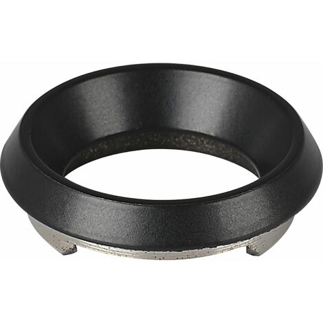 HOPPE Profilzylinder-Zierring E795, Edelstahl schwarz matt