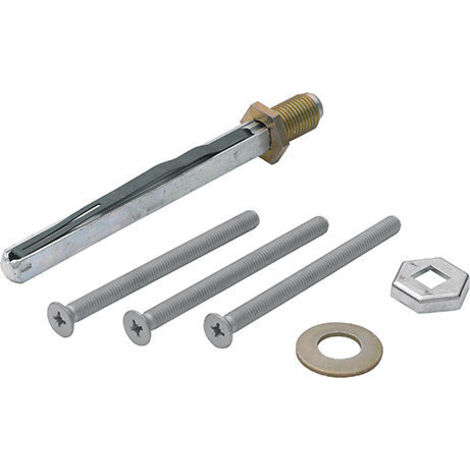 Hoppe PT-Befestigungsset, VK 8x130mm, M6, TS 92-97, Fe