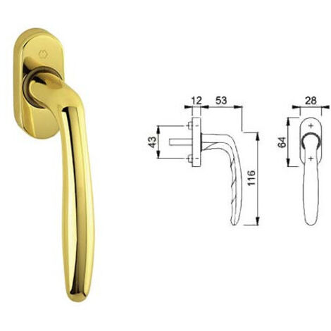 Hoppe Roissy Handle Handle Handle