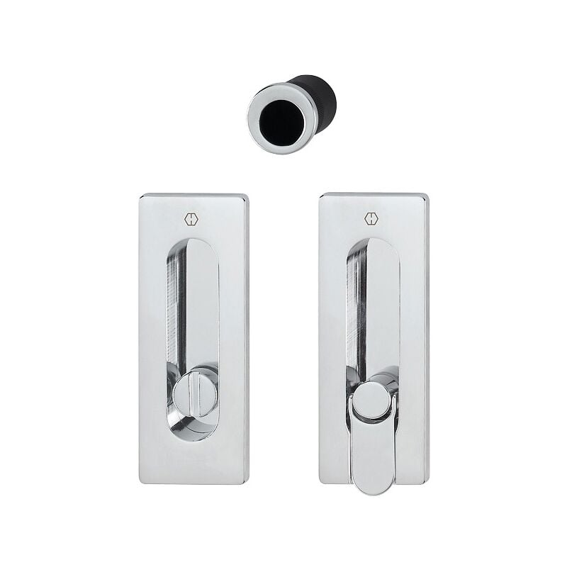 Hoppe - kit 7 corredera M464 cromo brillo acabados cromo