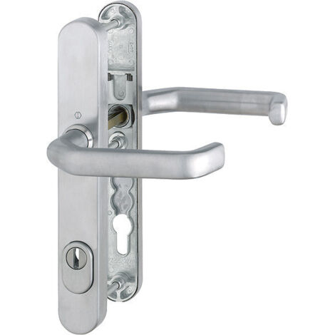 HOPPE® Schutz-Drückergarnitur mit Schmalschild Liverpool E1313G/3359ZA/3357N, Edelstahl, 2903596